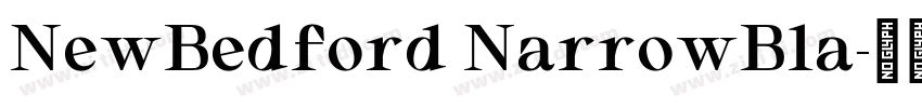 NewBedford NarrowBla字体转换